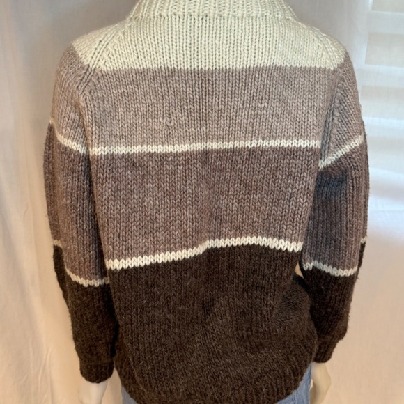 Vintage 70’s Handknit Wool Sweater - Picture 6 of 11